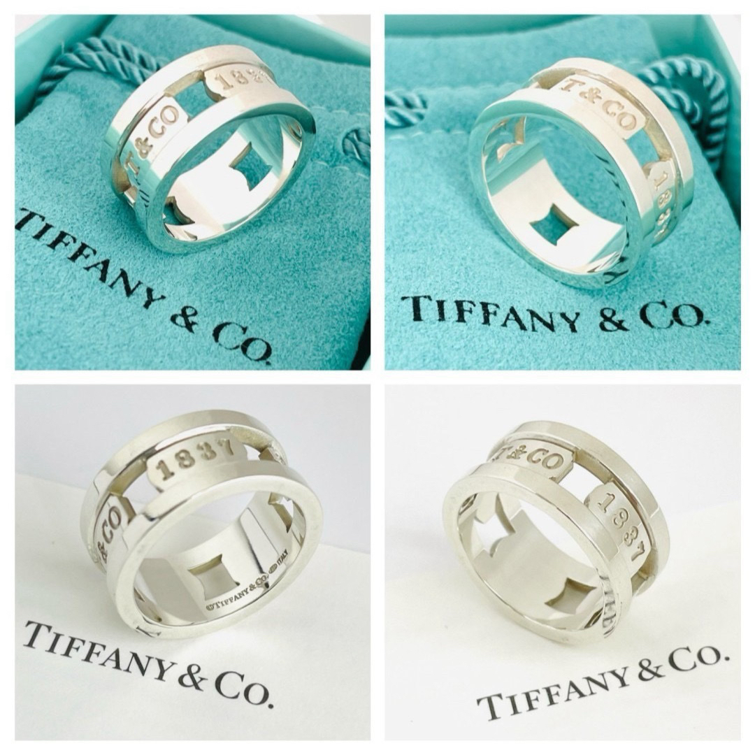 Tiffany & Co.(ティファニー)の超美品☆TIFFANY 1837 エレメント シルバー リング 13号 指輪 レディースのアクセサリー(リング(指輪))の商品写真