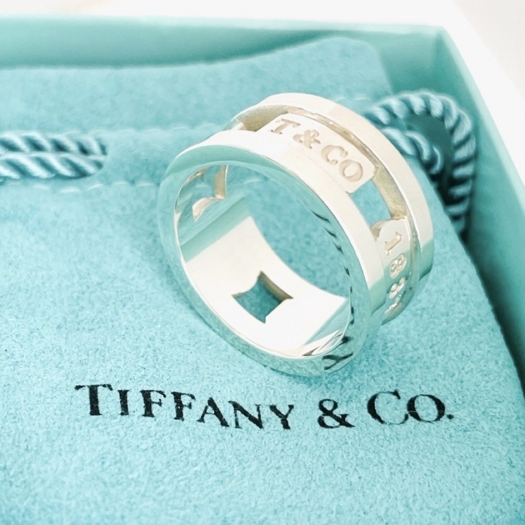 Tiffany & Co.(ティファニー)の超美品☆TIFFANY 1837 エレメント シルバー リング 13号 指輪 レディースのアクセサリー(リング(指輪))の商品写真