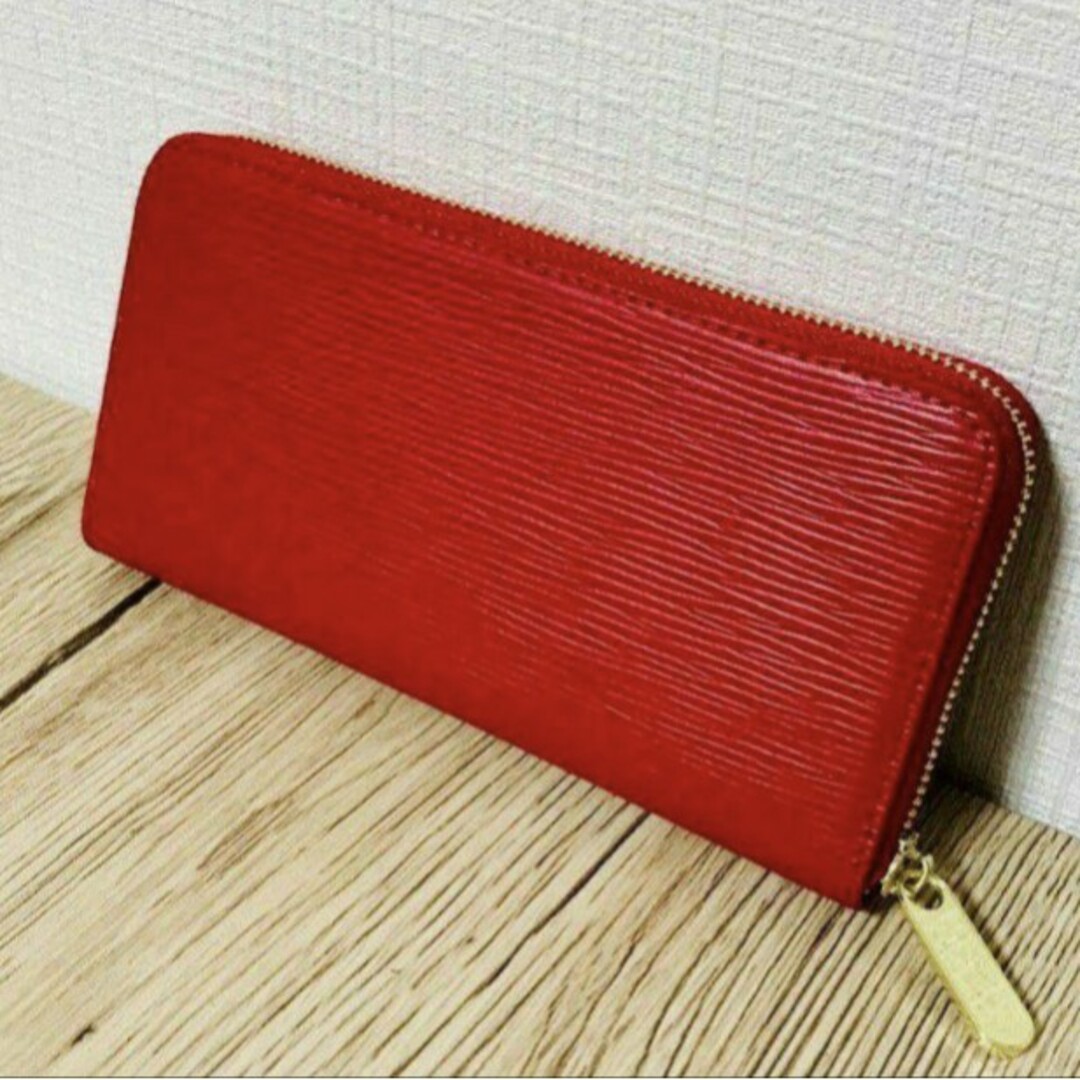 長財布　赤　エピ レディースのファッション小物(財布)の商品写真