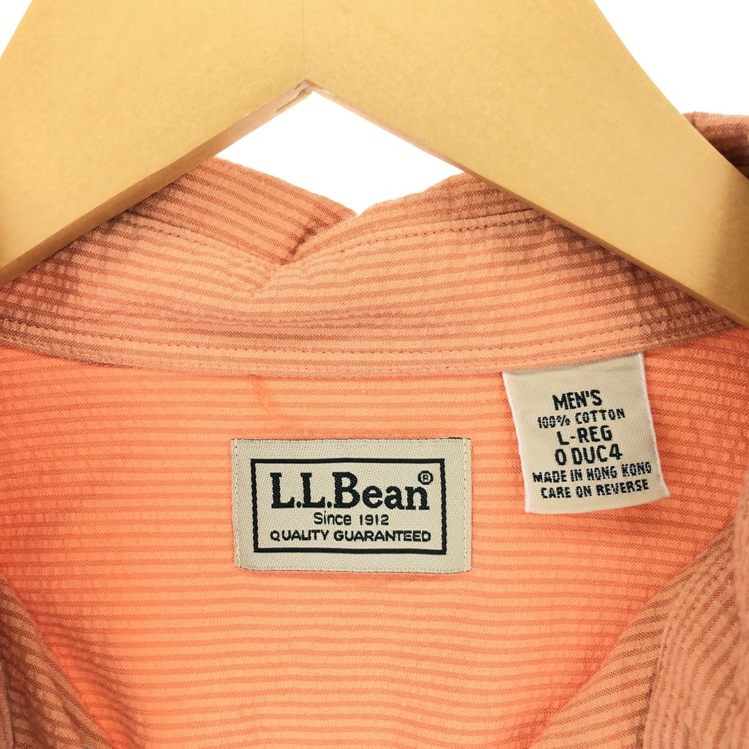 L.L.Bean(エルエルビーン)の古着 00年代 エルエルビーン L.L.Bean 長袖 ボタンダウンストライプシャツ メンズL ヴィンテージ /eaa447487 メンズのトップス(シャツ)の商品写真