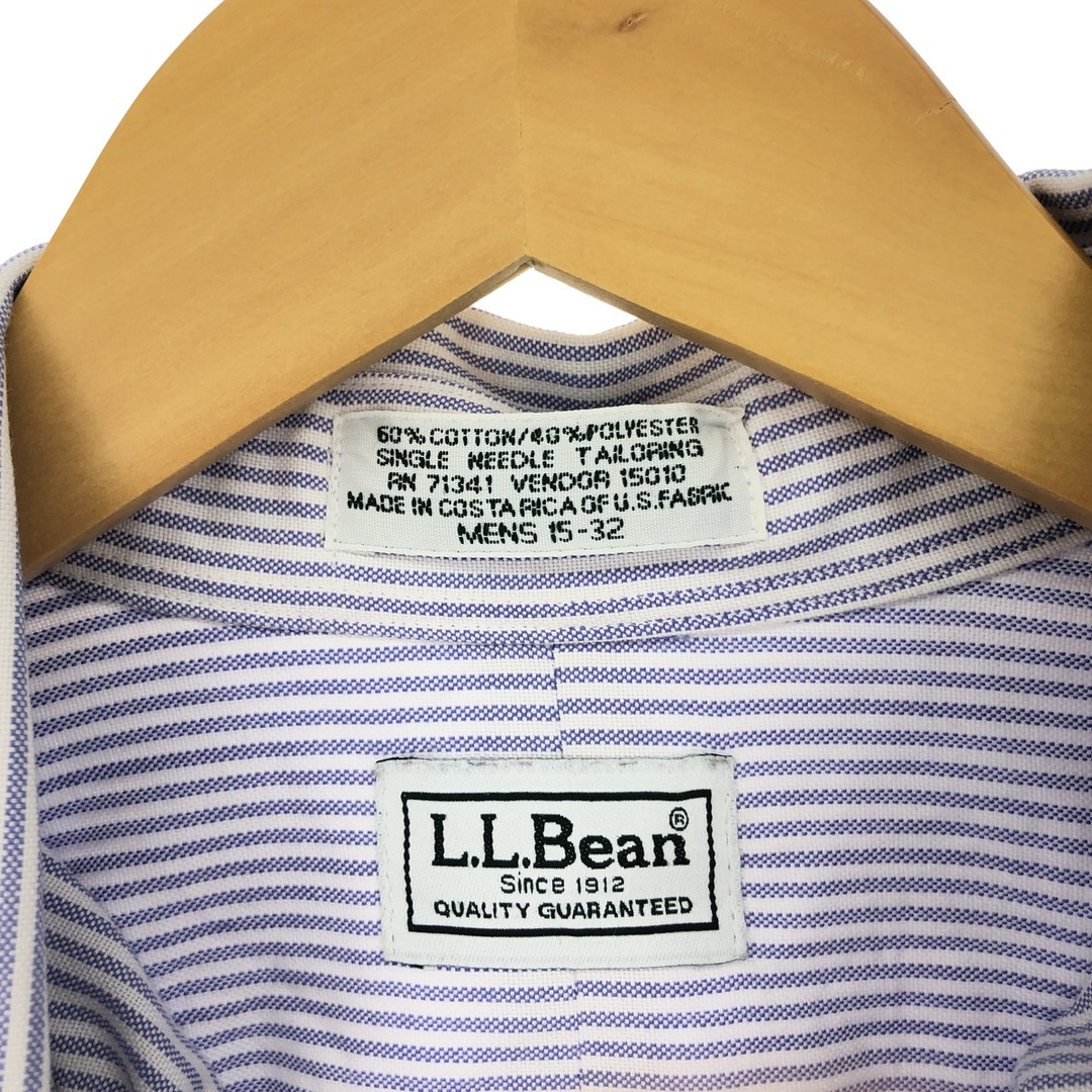 L.L.Bean(エルエルビーン)の古着 00年代 エルエルビーン L.L.Bean 長袖 ボタンダウンストライプシャツ メンズL /eaa447489 メンズのトップス(シャツ)の商品写真