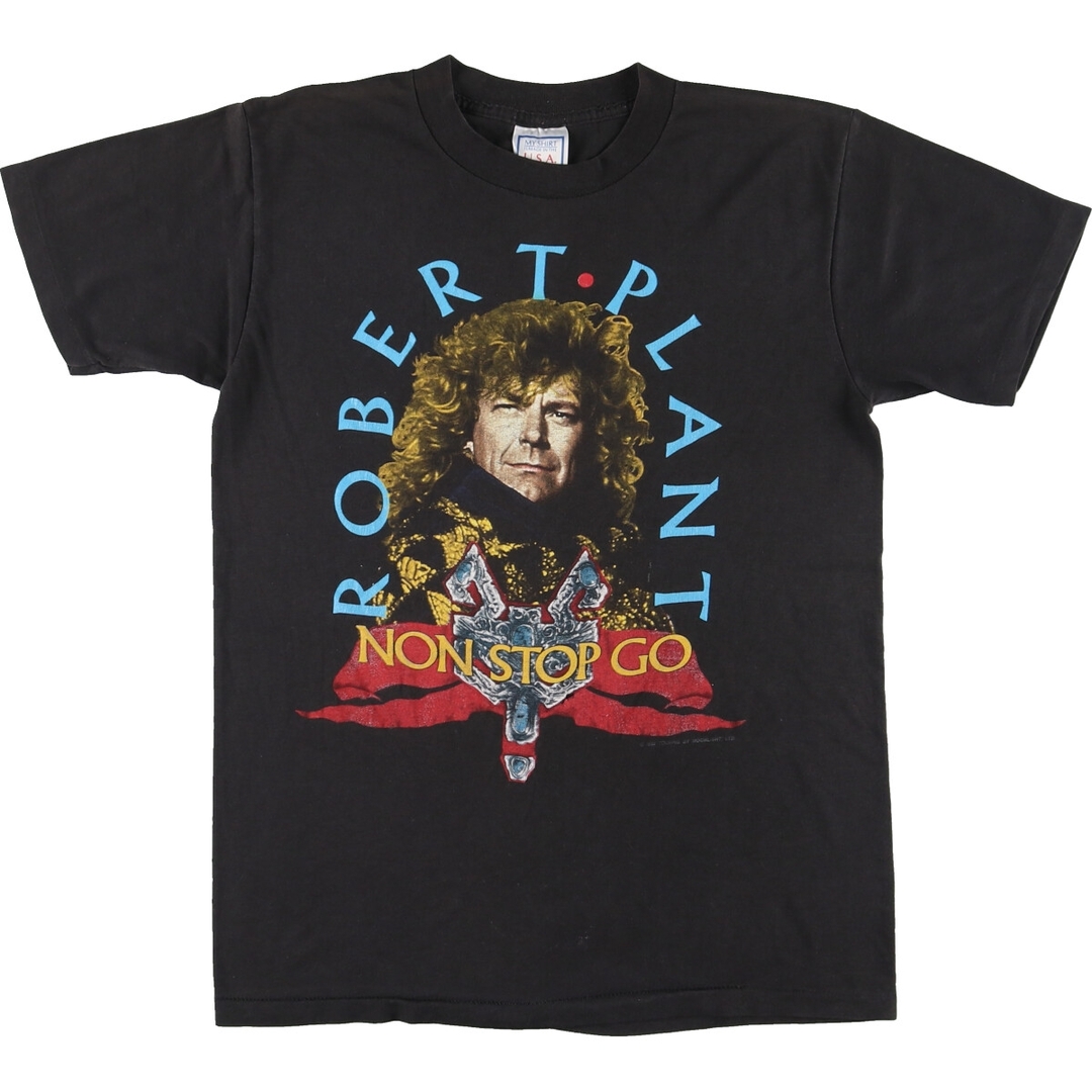 古着 80年代 MY SHIRT ROBERT PLANT ロバートプラント バンドTシャツ バンT USA製 メンズL ヴィンテージ /eaa448104 メンズのトップス(Tシャツ/カットソー(半袖/袖なし))の商品写真