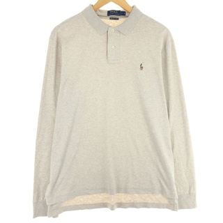 ラルフローレン(Ralph Lauren)の古着 ラルフローレン Ralph Lauren POLO RALPH LAUREN 長袖 ポロシャツ メンズL /eaa430036(ポロシャツ)