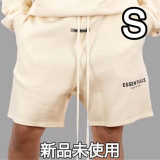 FOG ESSENTIALS  スウェットハーフパンツ　クリーム/ Sサイズ(ショートパンツ)