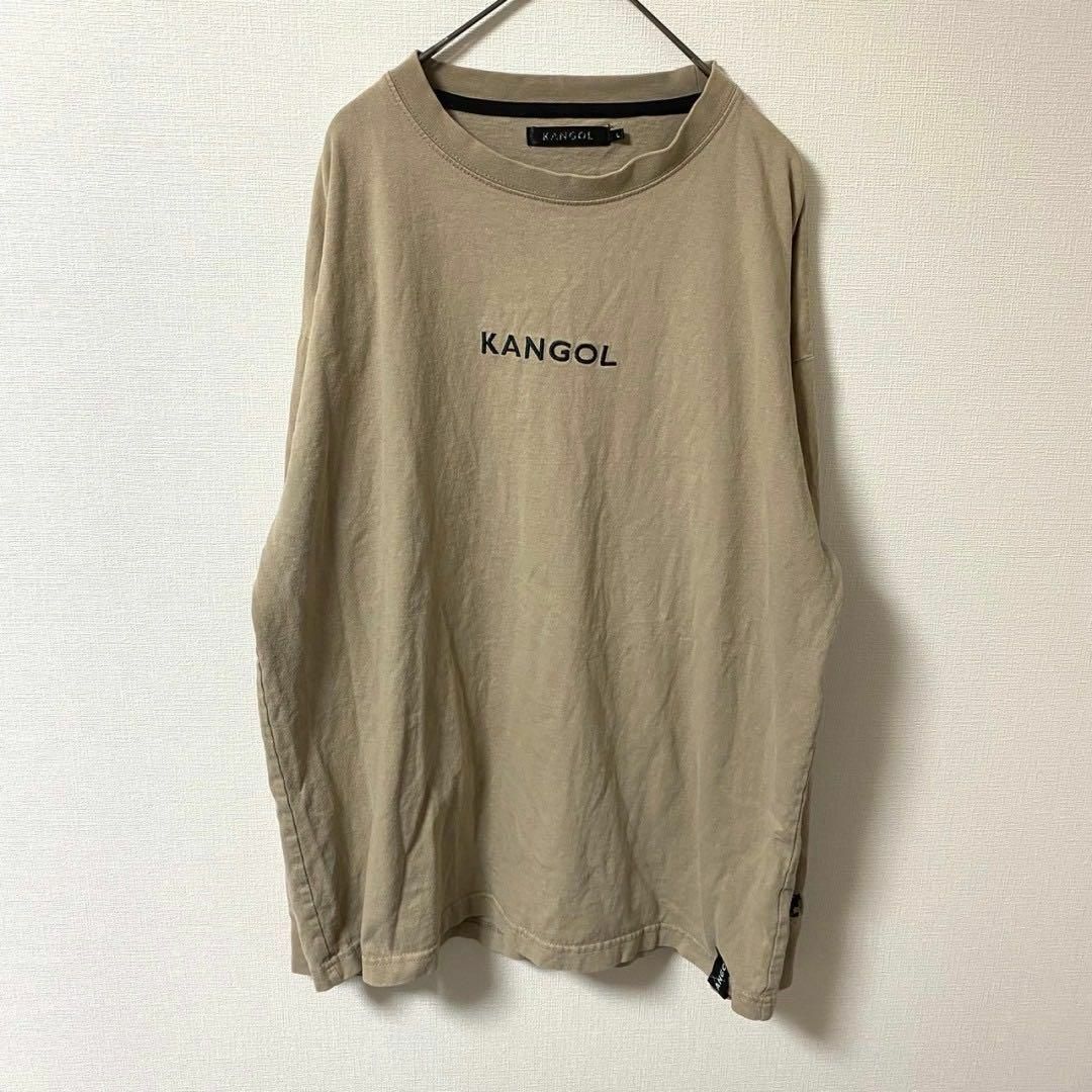 KANGOL(カンゴール)の長袖 シンプルロゴTシャツ✨ KANGOL カンゴール トップス トップス メンズのトップス(Tシャツ/カットソー(七分/長袖))の商品写真