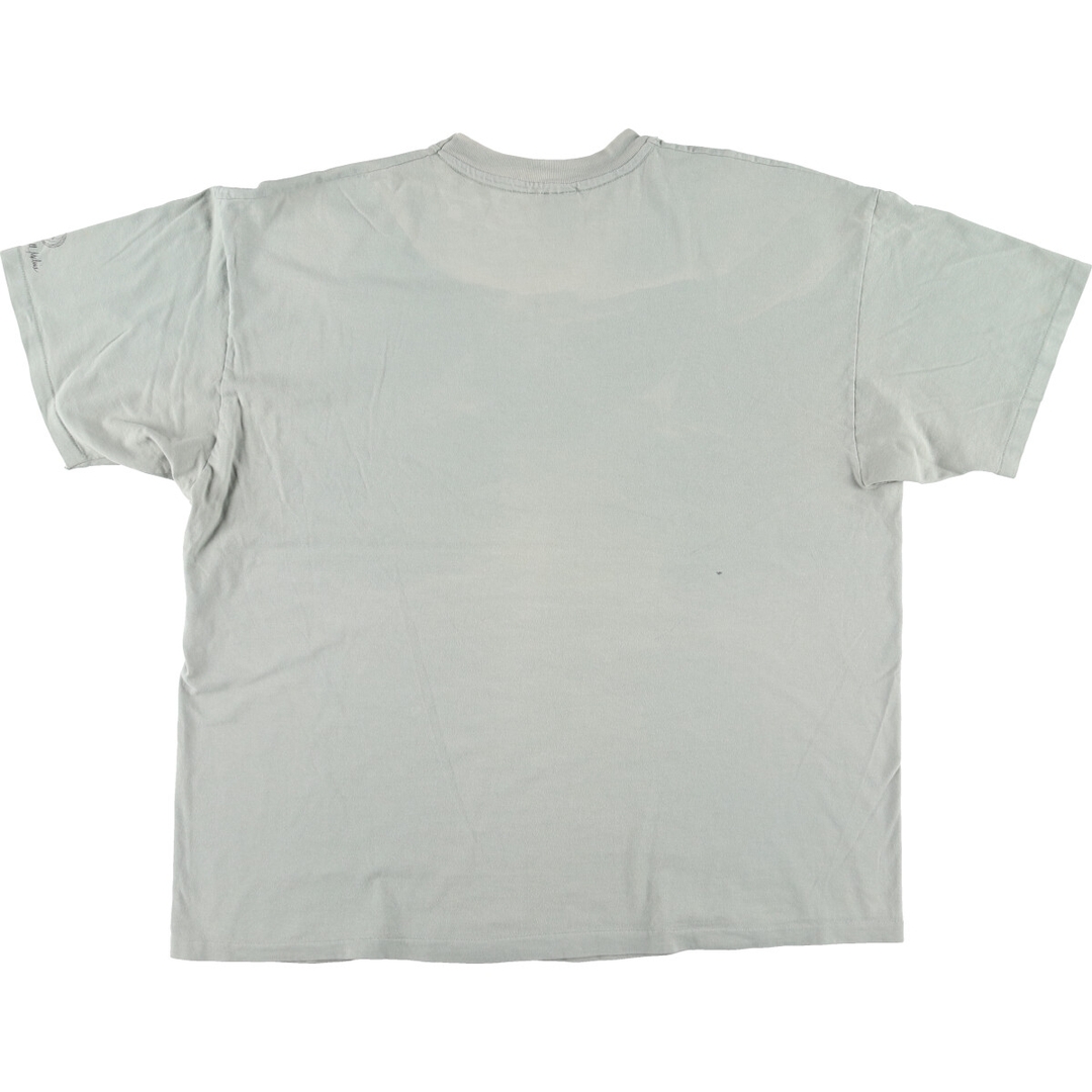 Hanes(ヘインズ)の古着 90年代 ヘインズ Hanes BEEFY-T カモ柄 アニマルTシャツ USA製 メンズXXL ヴィンテージ  /eaa447150 メンズのトップス(Tシャツ/カットソー(半袖/袖なし))の商品写真