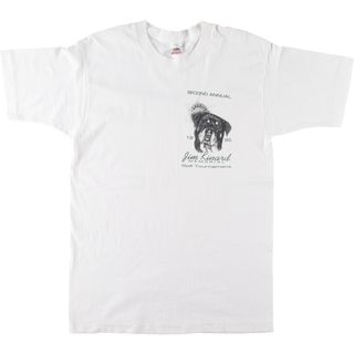 フルーツオブザルーム(FRUIT OF THE LOOM)の古着 90年代 フルーツオブザルーム FRUIT OF THE LOOM 犬柄 アニマルTシャツ USA製 メンズL ヴィンテージ /eaa447155(Tシャツ/カットソー(半袖/袖なし))