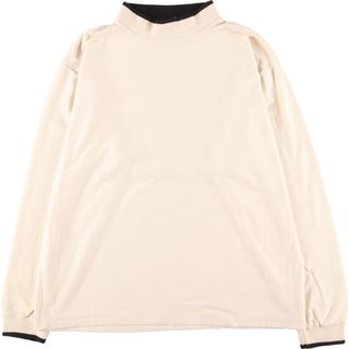 チャンピオン(Champion)の古着 90年代 チャンピオン Champion ボトルネック ロングTシャツ ロンT USA製 メンズXL ヴィンテージ /eaa438784(Tシャツ/カットソー(半袖/袖なし))