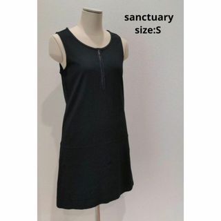 sanctuary サンクチュアリ ノースリーブ ワンピース レディース S