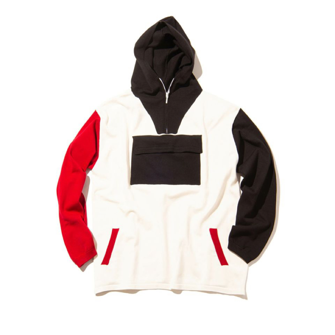 glamb(グラム)のglambグラム Molden knit hoodie GB0119 KNT15 メンズのトップス(ニット/セーター)の商品写真