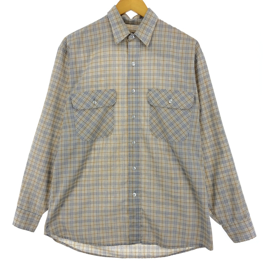 古着 90年代 ビッグマック BIG MAC 長袖 チェックシャツ USA製 メンズM ヴィンテージ /eaa447481 メンズのトップス(シャツ)の商品写真