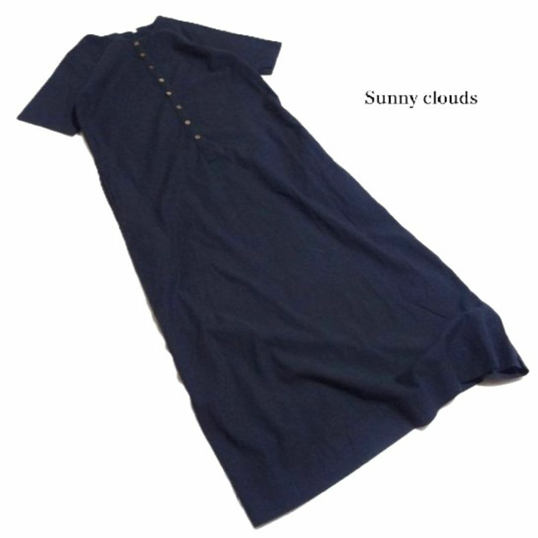 Sunny clouds（FELISSIMO）(サニークラウズ)の◆SunnyClods/サニークラウズ◆ M　コットンワンピース レディースのワンピース(ロングワンピース/マキシワンピース)の商品写真