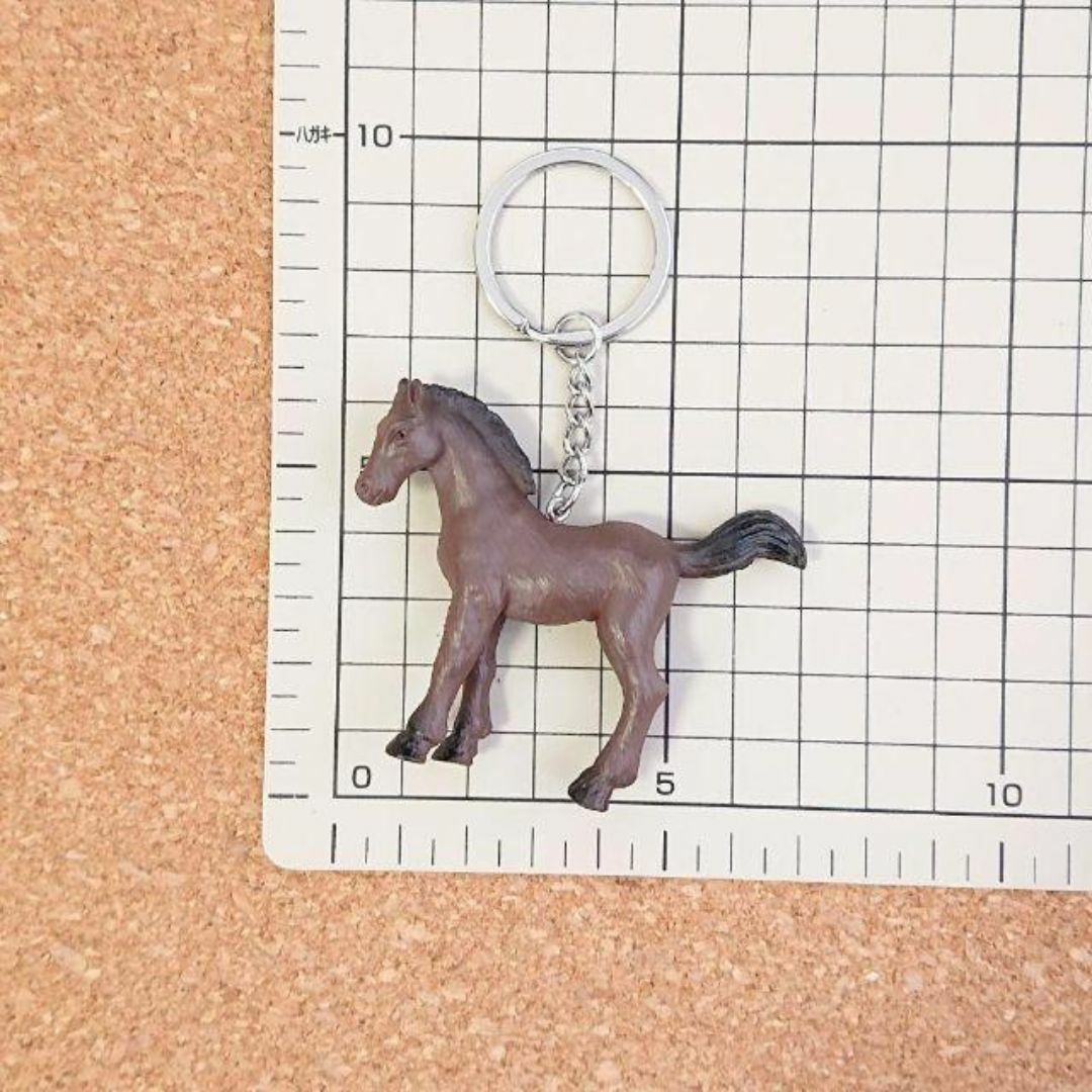 【681番】馬ラバー　キーホルダー　在庫4 レディースのファッション小物(キーホルダー)の商品写真