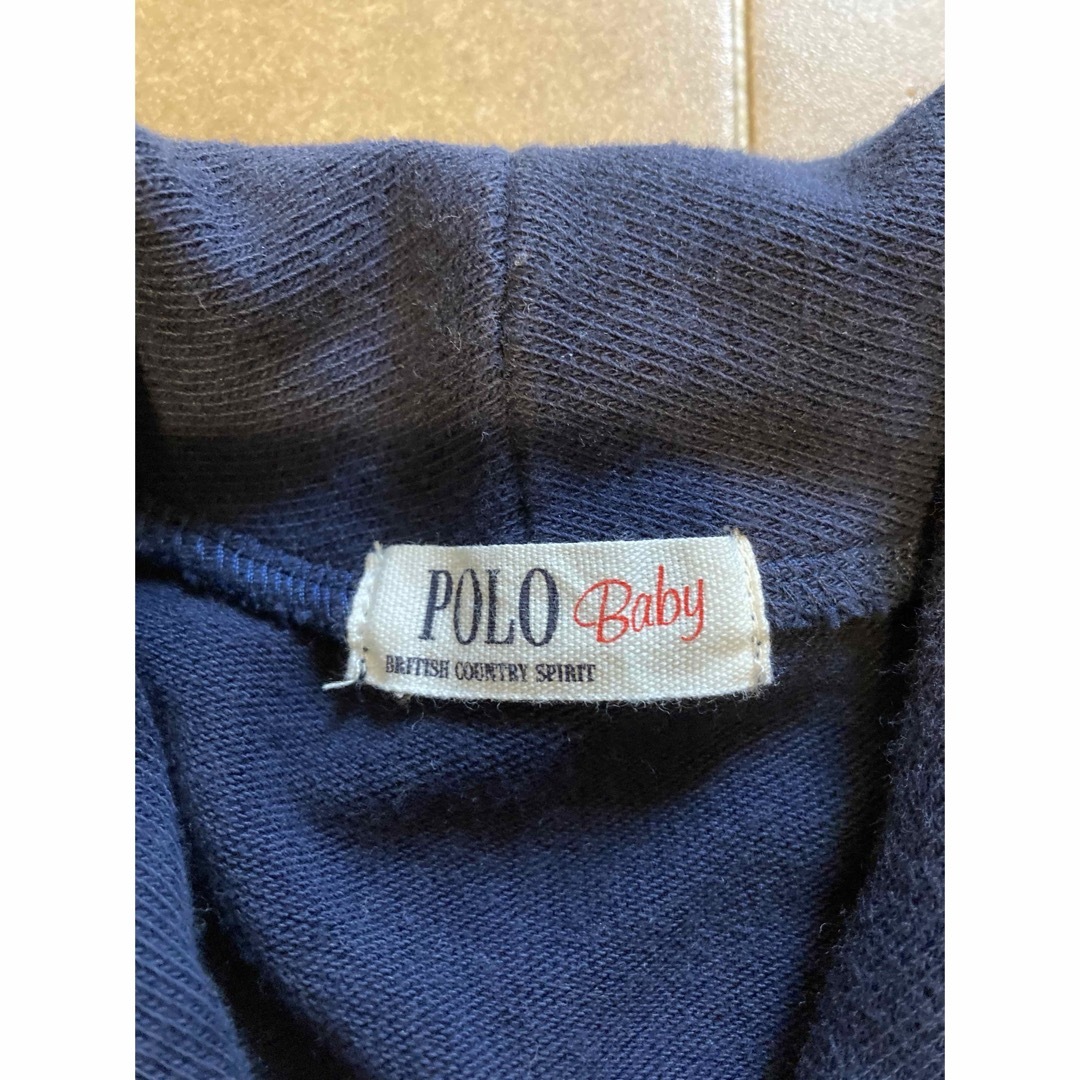 POLO RALPH LAUREN(ポロラルフローレン)のポロ　POLO カーディガン　110サイズ　紺 キッズ/ベビー/マタニティのキッズ服男の子用(90cm~)(カーディガン)の商品写真