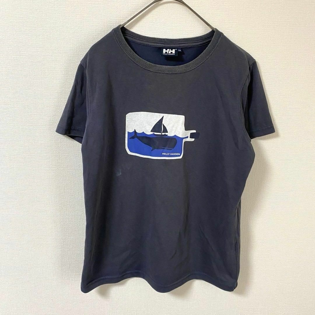 HELLY HANSEN(ヘリーハンセン)のかわいいロゴTシャツ♡ HELLY HANSEN ヘリーハンセン レディース レディースのトップス(Tシャツ(半袖/袖なし))の商品写真