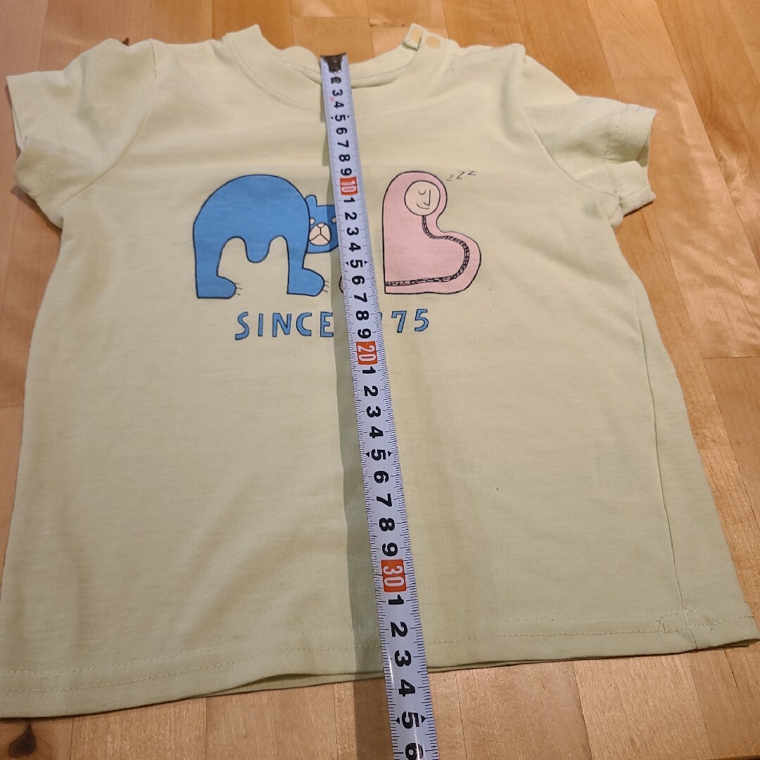 mont bell(モンベル)の90　モンベル　Tシャツ　半袖 キッズ/ベビー/マタニティのキッズ服男の子用(90cm~)(Tシャツ/カットソー)の商品写真