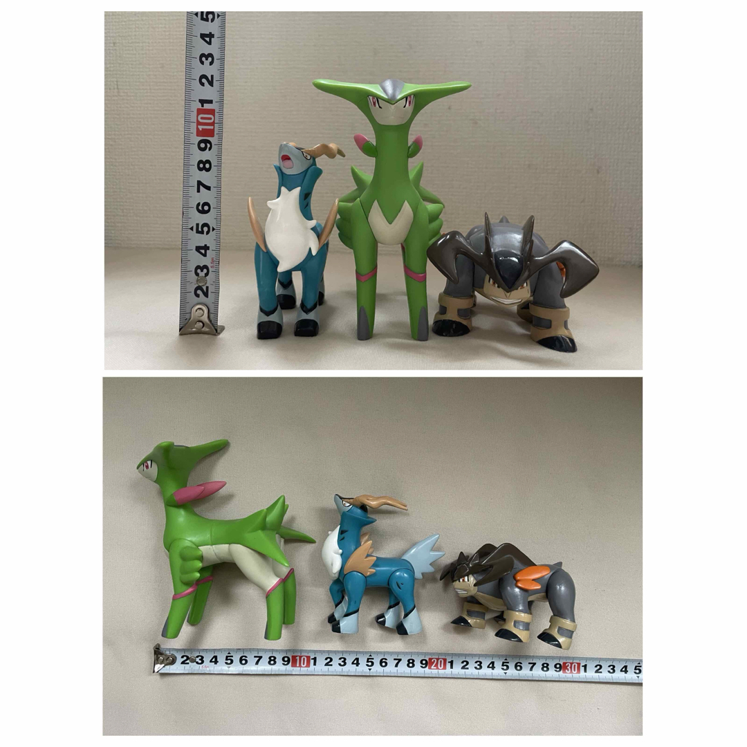 T-ARTS(タカラトミーアーツ)のポケモン　フィギュア　ビリジオン　テラキオン　コバルオン　ポケットモンスター エンタメ/ホビーのフィギュア(アニメ/ゲーム)の商品写真