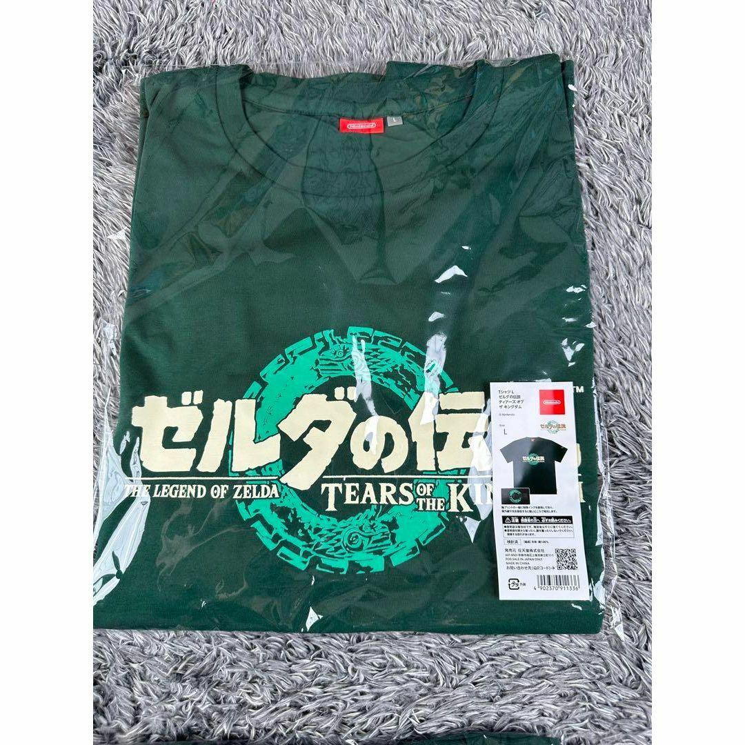 Nintendo Switch(ニンテンドースイッチ)のゼルダの伝説 ティアーズ オブ ザ キングダム  Tシャツ   L メンズのトップス(Tシャツ/カットソー(半袖/袖なし))の商品写真