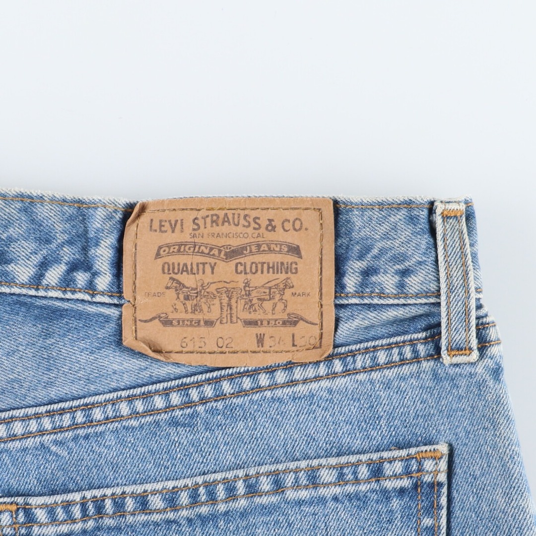 Levi's(リーバイス)の古着 リーバイス Levi's 615-0216 ユーロモデル テーパードデニムパンツ 英国製 メンズw33 /eaa447072 メンズのパンツ(デニム/ジーンズ)の商品写真