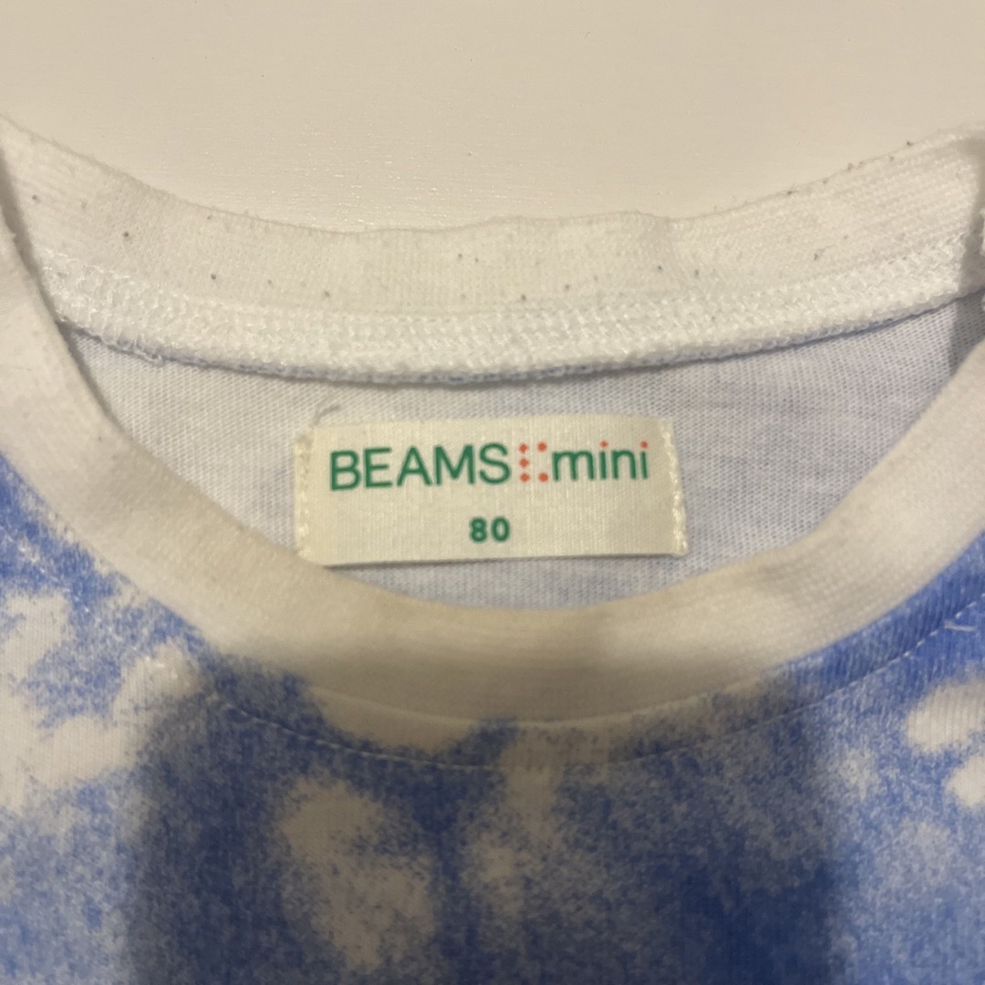 BEAMS(ビームス)のbeamsミニ　Tシャツ キッズ/ベビー/マタニティのベビー服(~85cm)(Ｔシャツ)の商品写真