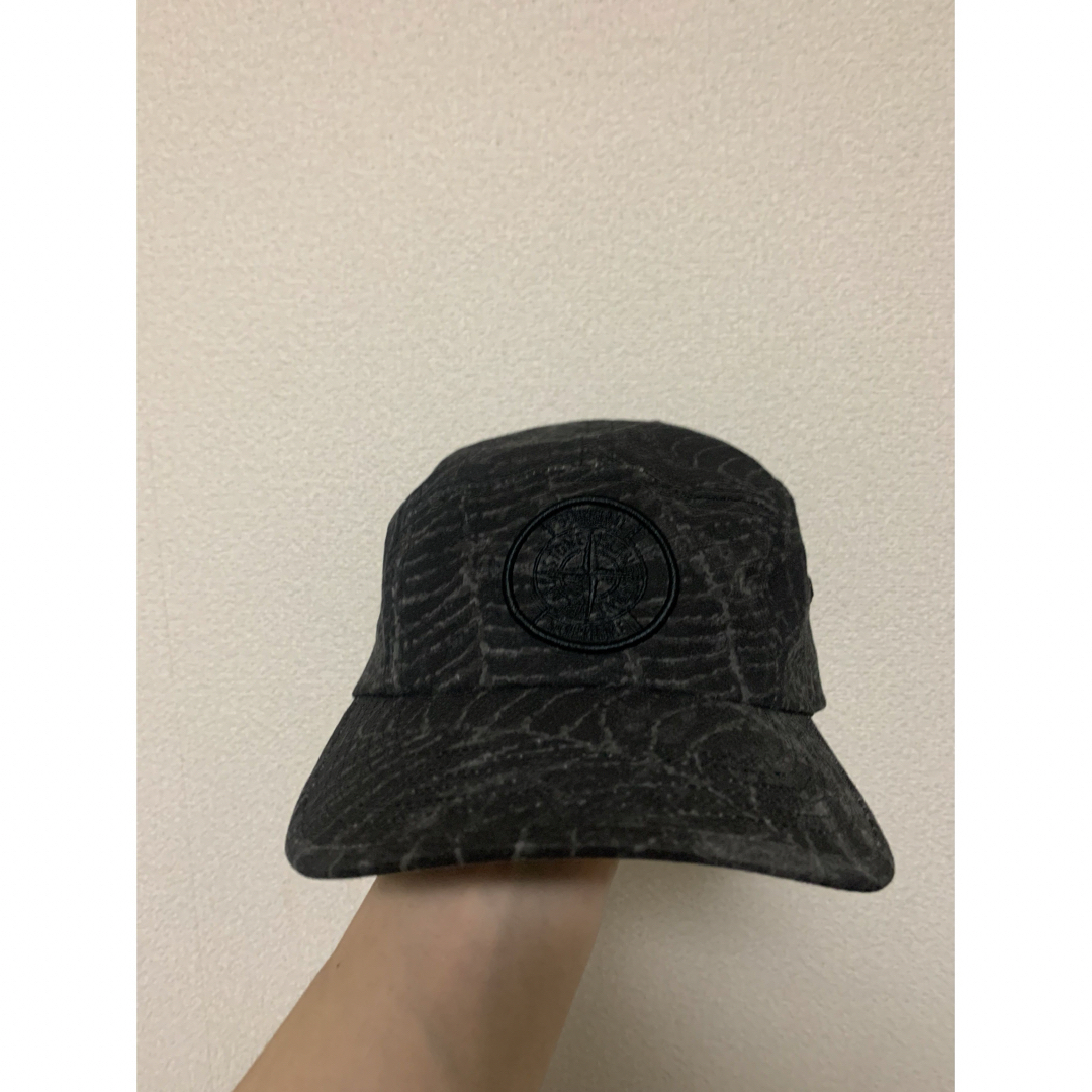 Supreme(シュプリーム)のSupreme × Stone Island Camp Cap black メンズの帽子(キャップ)の商品写真