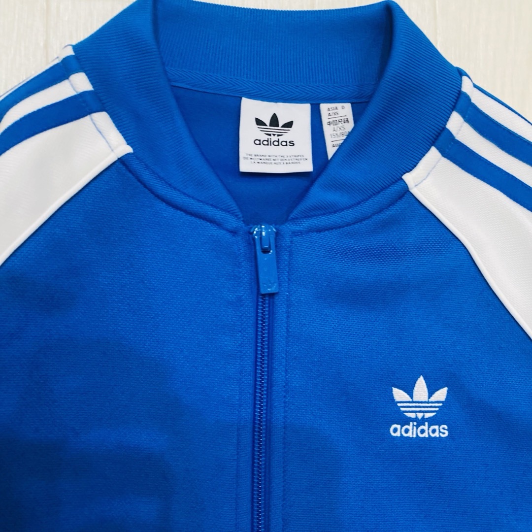 Originals（adidas）(オリジナルス)のアディダスオリジナルス　トラックジャケット　レディース　XS 150 155 キッズ/ベビー/マタニティのキッズ服男の子用(90cm~)(ジャケット/上着)の商品写真