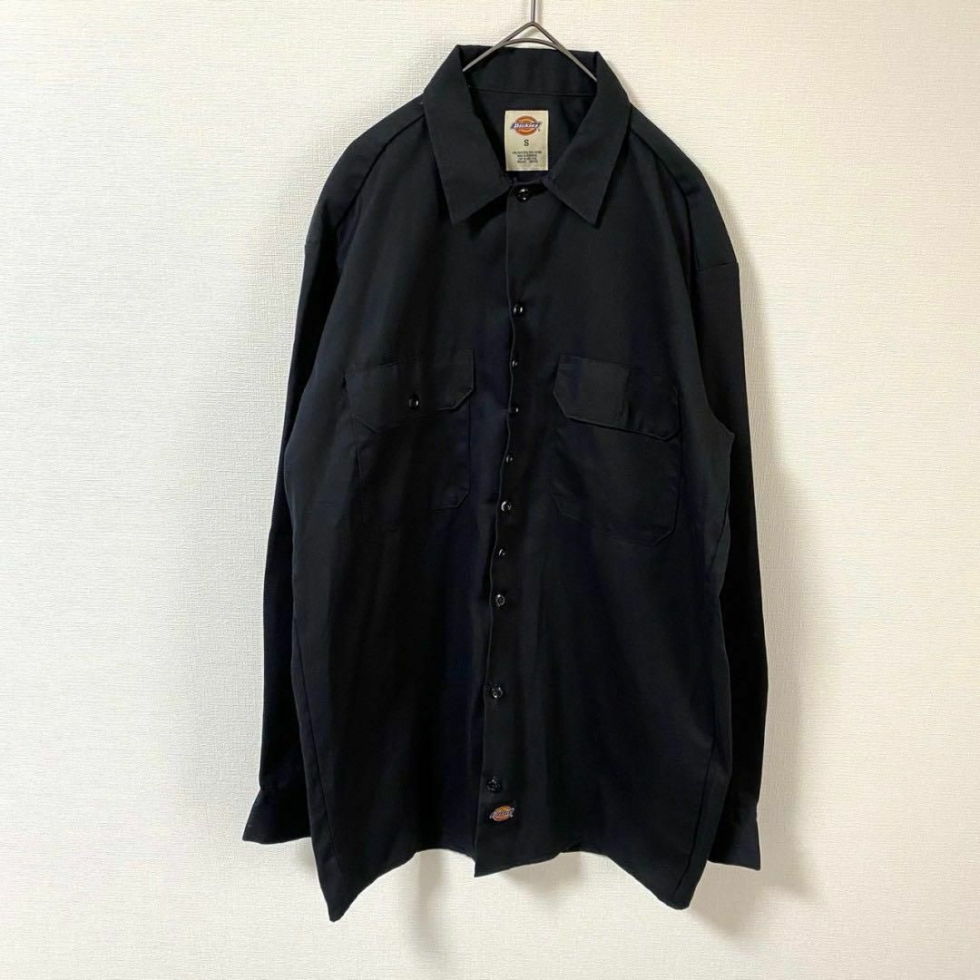 Dickies(ディッキーズ)の古着 ワークシャツ✨ Dickies ディッキーズ トップス メンズ メンズのトップス(Tシャツ/カットソー(七分/長袖))の商品写真