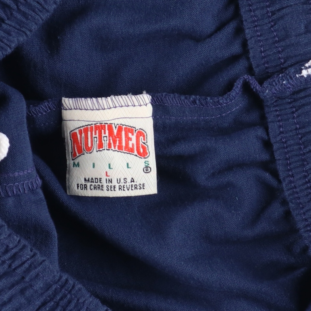 古着 90年代 NUTMEG MLB BOSTON REDSOX ボストンレッドソックス スウェットショーツ ショートパンツ USA製 メンズL ヴィンテージ /eaa447043 メンズのパンツ(ショートパンツ)の商品写真