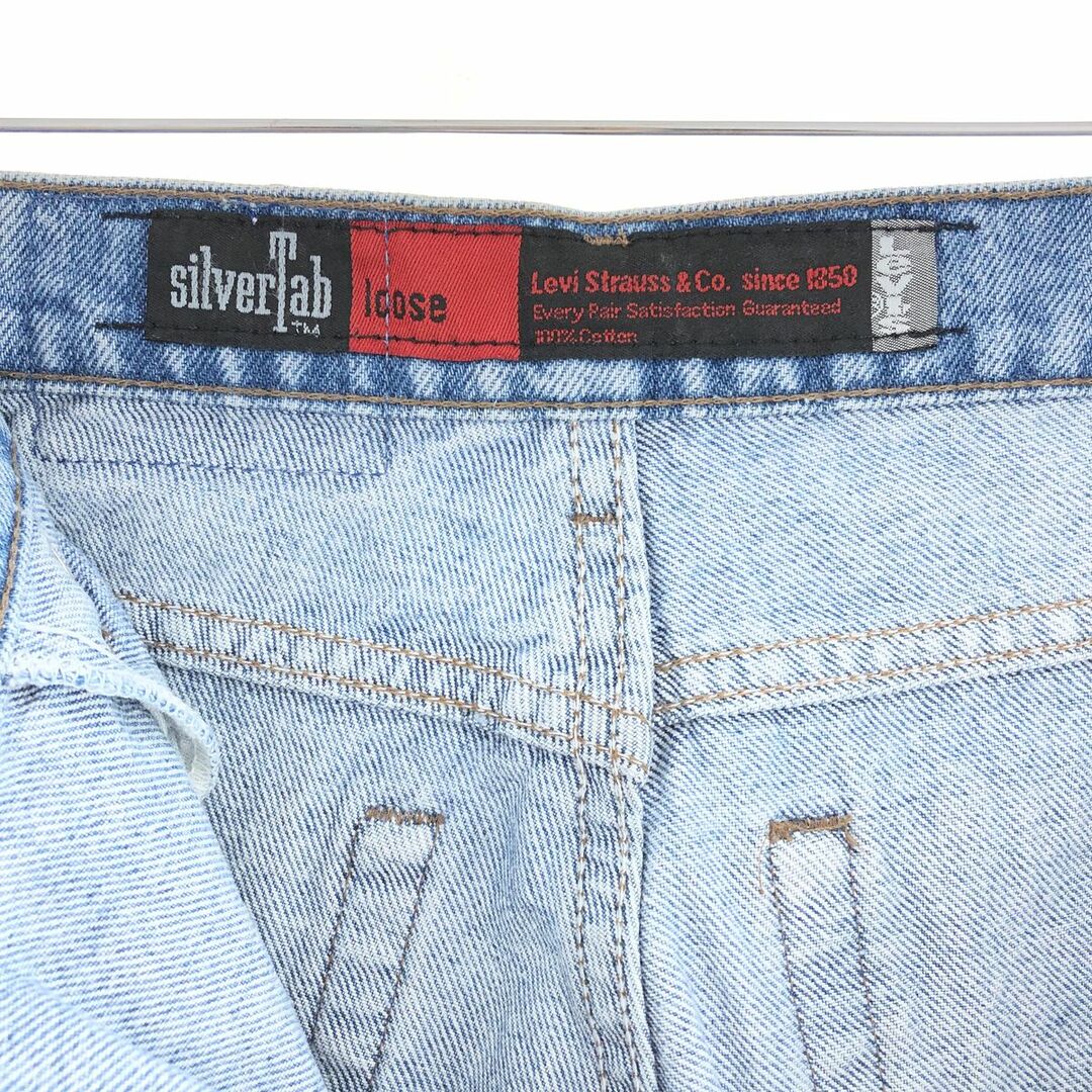 Levi's(リーバイス)の古着 リーバイス Levi's SILVER TAB シルバータブ LOOSE ルーズ デニムショーツ ハーフパンツ USA製 34 メンズw34 /eaa382868 メンズのパンツ(ショートパンツ)の商品写真