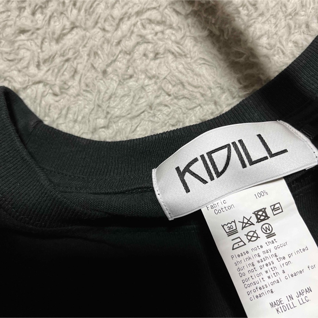 COMME des GARCONS(コムデギャルソン)のKIDILL LHP限定　ロンt tシャツ　HIRO tee サンダー　黒 メンズのトップス(Tシャツ/カットソー(七分/長袖))の商品写真