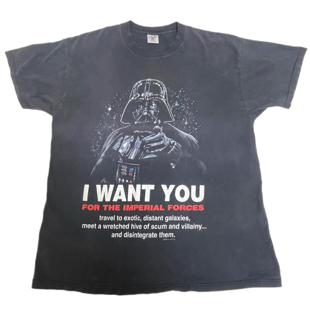 DELTA(デルタ)の90s ダース・ベイダー I Want You Tシャツ XL スターウォーズ  メンズのトップス(Tシャツ/カットソー(半袖/袖なし))の商品写真