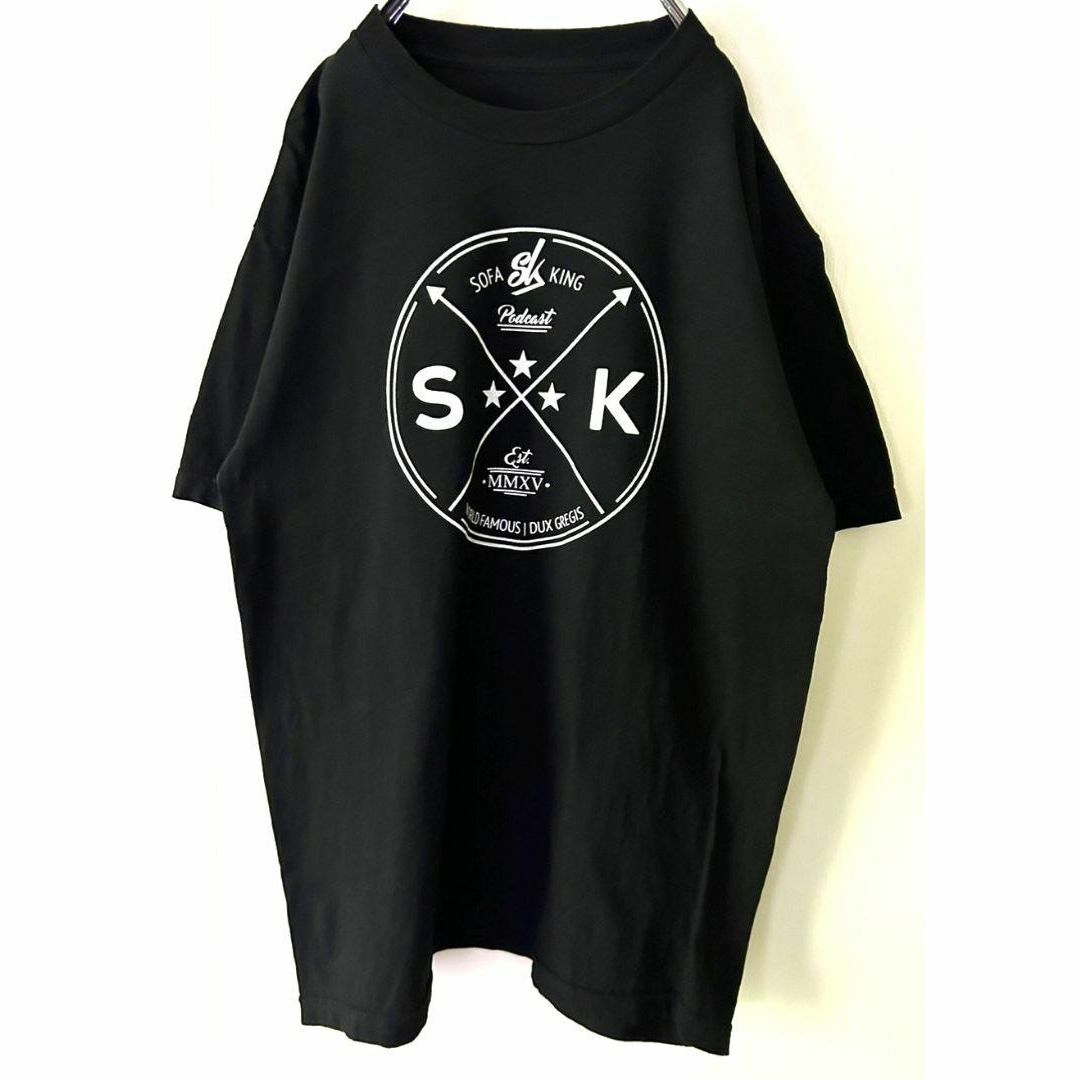 SK SOFA KING Tシャツ ブラック 黒 US古着 メンズのトップス(Tシャツ/カットソー(半袖/袖なし))の商品写真