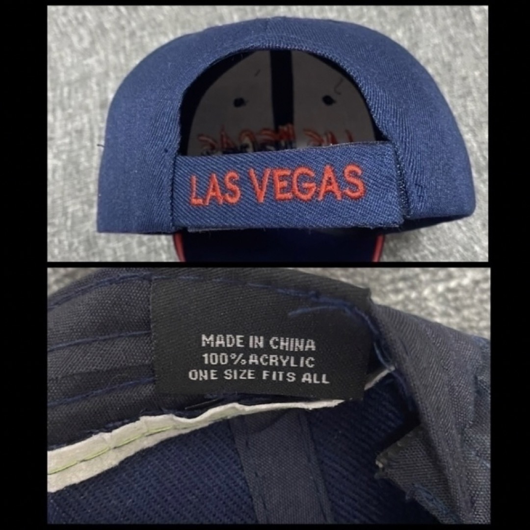 【US購入品】ラスベガスLas Vegas ロゴ刺繍キャップ レディースの帽子(キャップ)の商品写真