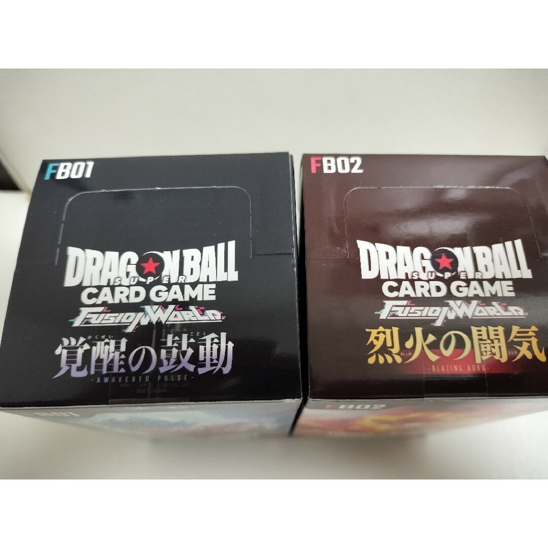 ドラゴンボール フュージョンワールド 覚醒の鼓動・烈火の闘気  各1box エンタメ/ホビーのトレーディングカード(Box/デッキ/パック)の商品写真