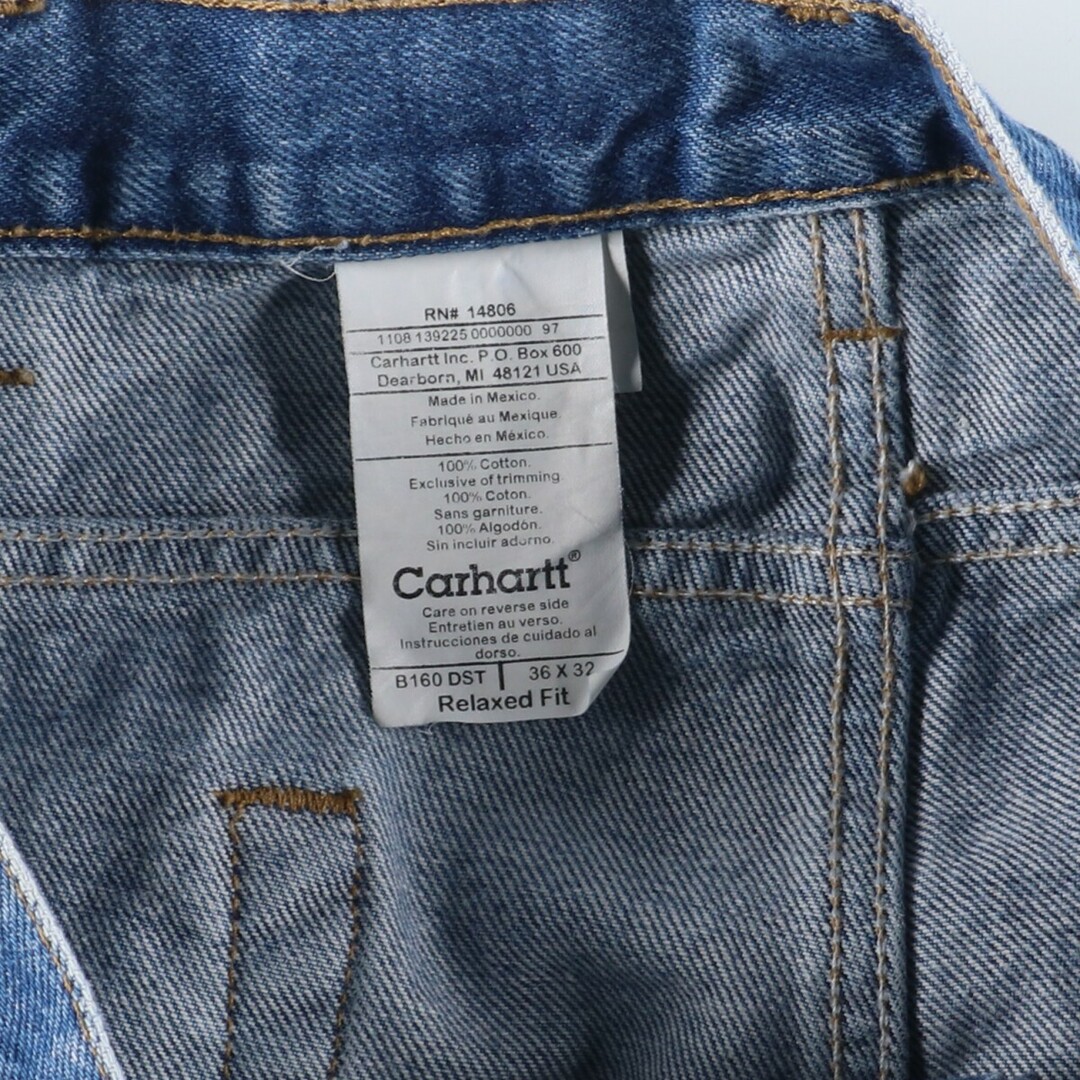 carhartt(カーハート)の古着 カーハート Carhartt RELAXED FIT テーパードデニムパンツ W36 /eaa447083 メンズのパンツ(デニム/ジーンズ)の商品写真