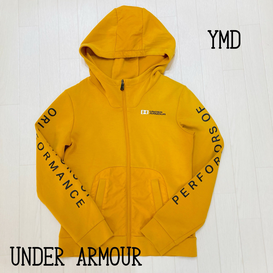 UNDER ARMOUR(アンダーアーマー)のUNDER ARMOUR アンダーアーマー　パーカー　YMD 140　　140 キッズ/ベビー/マタニティのキッズ服男の子用(90cm~)(ジャケット/上着)の商品写真