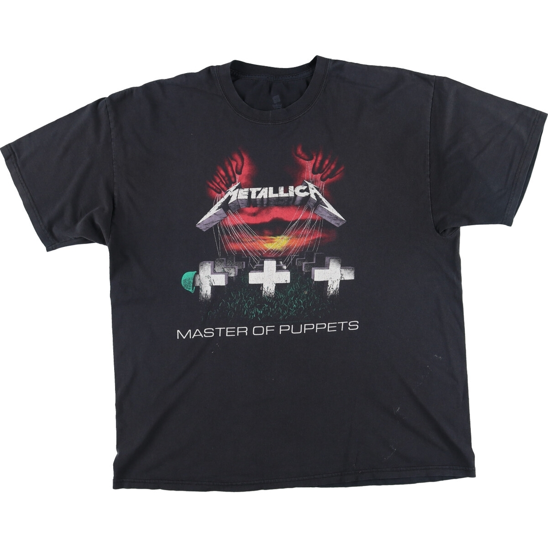 Hanes(ヘインズ)の古着 00年代 ヘインズ Hanes METALLICA メタリカ バンドTシャツ バンT メンズXXL /eaa448102 メンズのトップス(Tシャツ/カットソー(半袖/袖なし))の商品写真