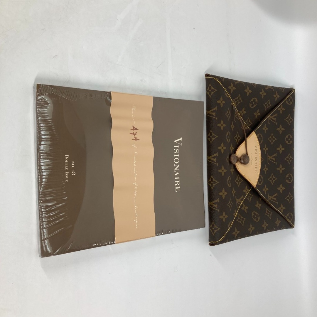 LOUIS VUITTON(ルイヴィトン)のルイヴィトン LOUIS VUITTON ヴィジョネア 30 VISIONAIRE M99045 モノグラム 100周年限定 書類バッグ 書類ケース クラッチバッグ モノグラムキャンバス ブラウン レディースのバッグ(クラッチバッグ)の商品写真