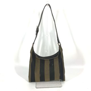 フェンディ(FENDI)のフェンディ FENDI ペカン ヴィンテージ 肩掛け カバン ショルダーバッグ ナイロン ブラウン(ショルダーバッグ)