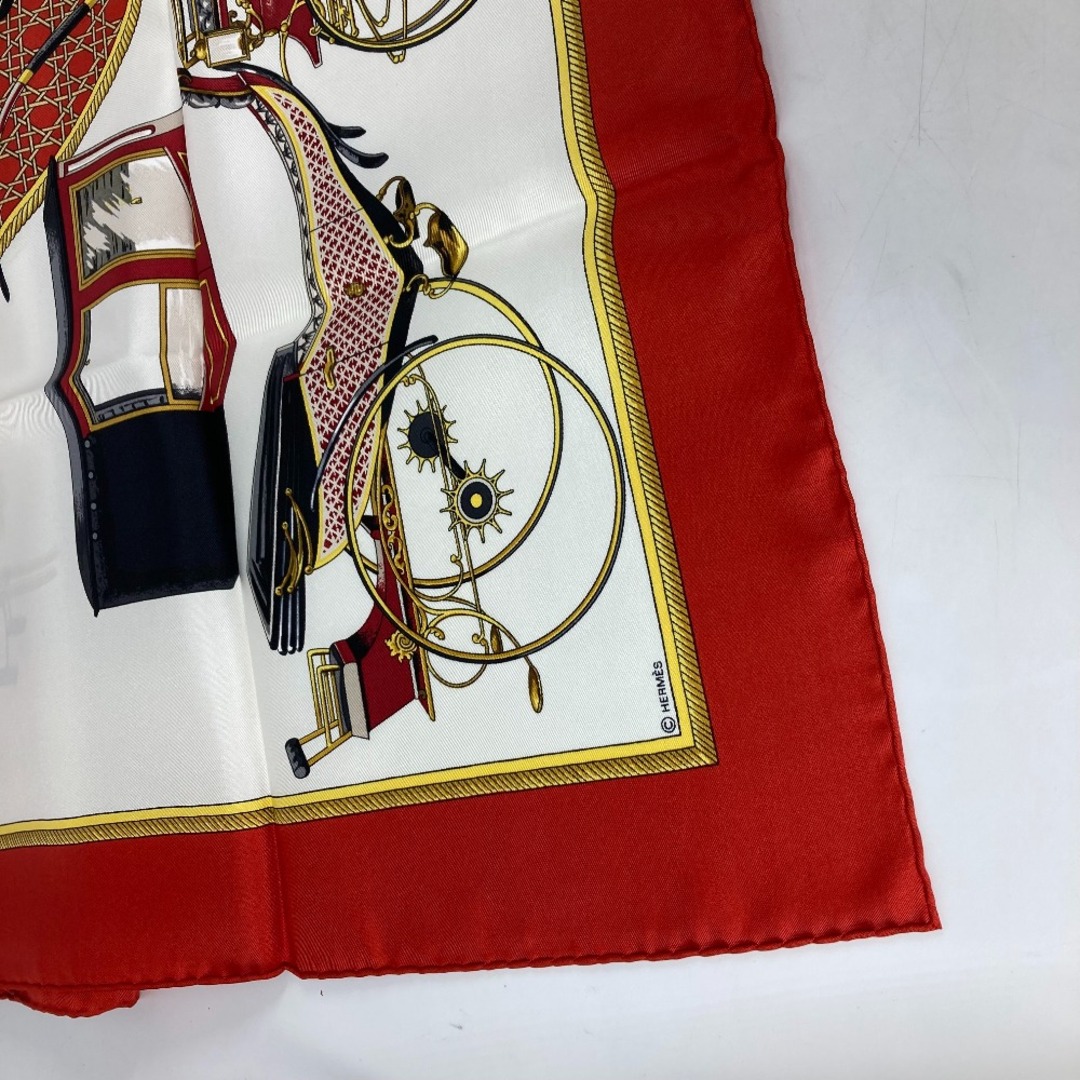 HERMES - エルメス HERMES カレ90 Les Voitures Nouvelles 馬車 HERMES - エルメス HERMES カレ90 Les Voitures Nouvelles 馬車