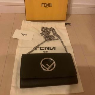 FENDI - 鑑定済み‼️すぐ発送‼️正規品フェンディ チェーンウォレット