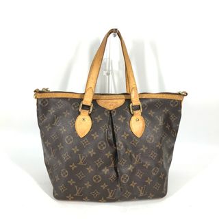 ルイヴィトン(LOUIS VUITTON)のルイヴィトン LOUIS VUITTON パレルモ PM M40145 モノグラム 2WAY トートバッグ カバン 肩掛け ショルダーバッグ モノグラムキャンバス ブラウン(ショルダーバッグ)