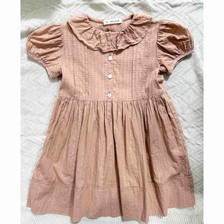 soor ploom 衿フリルワンピース　dress(ワンピース)