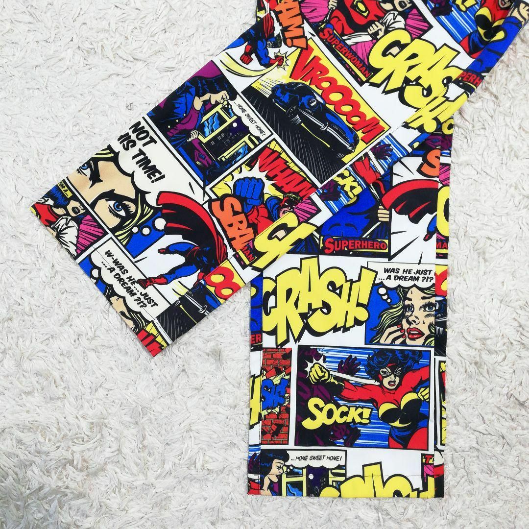 Loudmouth(ラウドマウス)のラウドマウス　ゴルフウェア　ストレッチパンツ　ロングパンツ　長ズボン　アメコミ スポーツ/アウトドアのゴルフ(ウエア)の商品写真