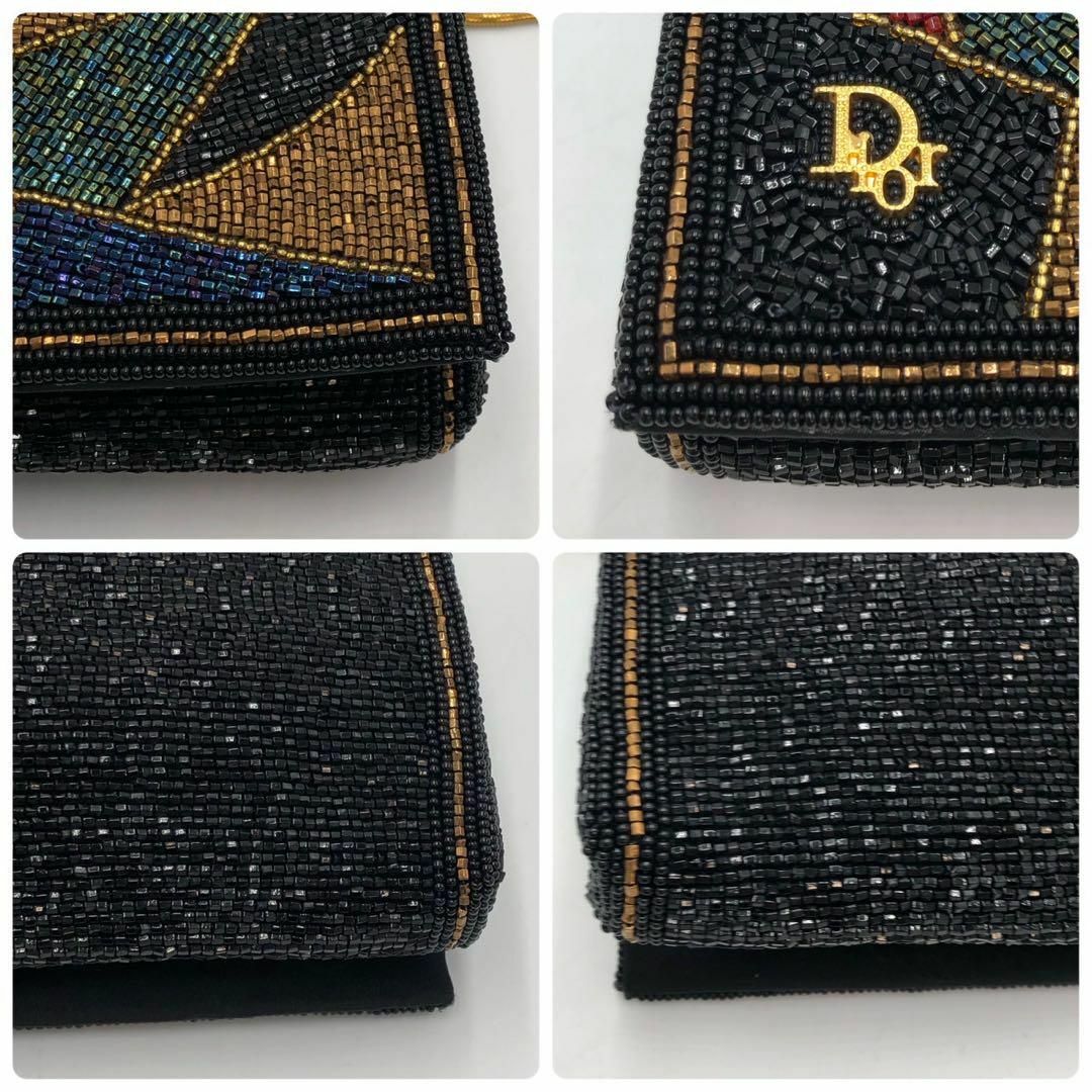 Christian Dior(クリスチャンディオール)の［希少・美品］DIOR　ビーズ　マルチカラー　ショルダーバッグ　パーティーバッグ レディースのバッグ(ショルダーバッグ)の商品写真