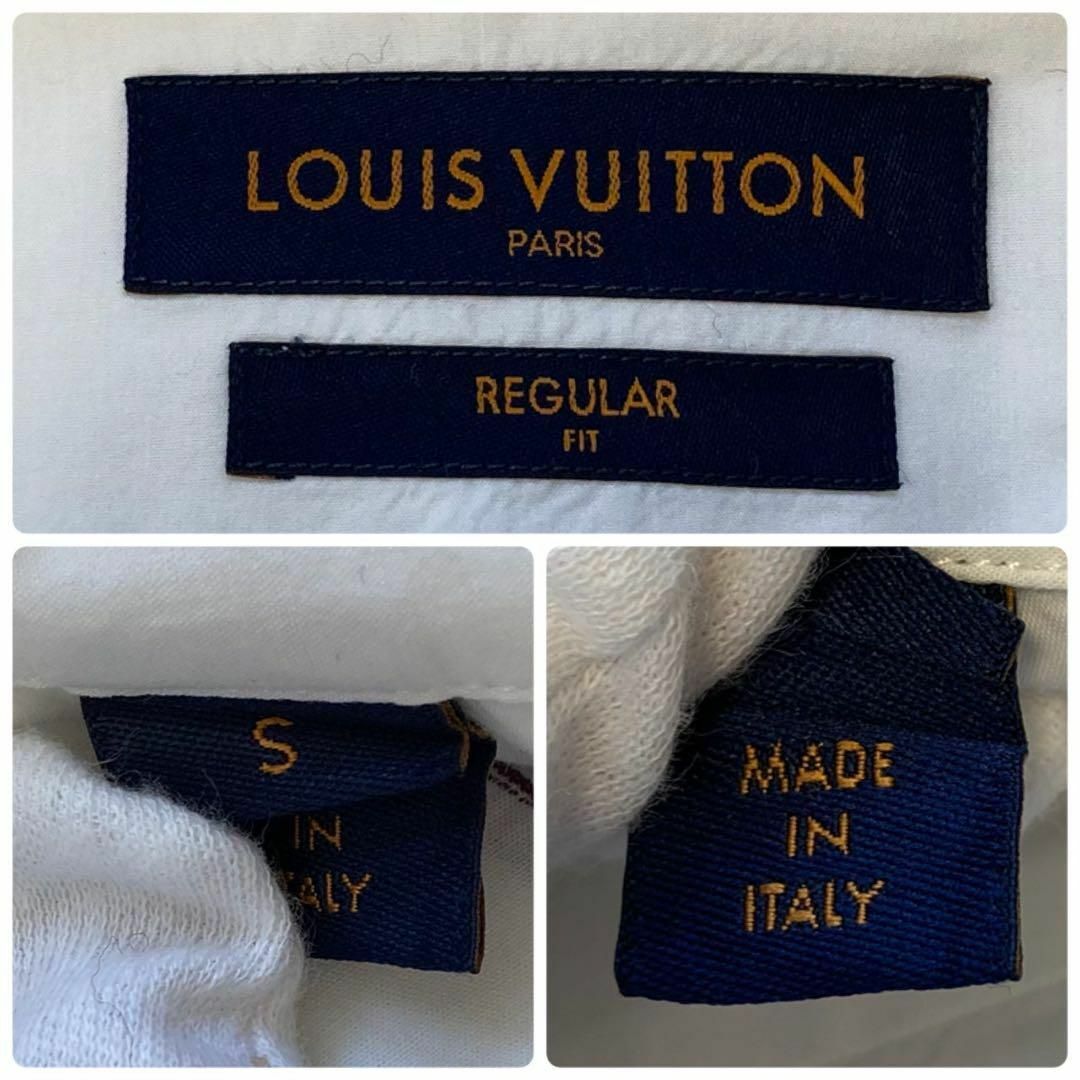 LOUIS VUITTON(ルイヴィトン)の［極美品］ルイヴィトン　マルチワッペン　ヴァージルアブロー　シャツ　Sサイズ メンズのトップス(シャツ)の商品写真