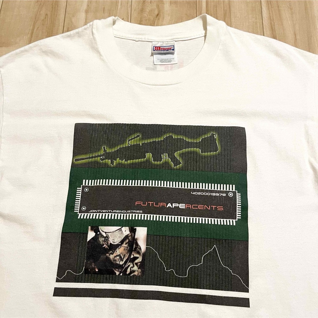 A BATHING APE(アベイシングエイプ)の激レア！1997s A BATHING APE “FUTURA” Tシャツ メンズのトップス(Tシャツ/カットソー(半袖/袖なし))の商品写真