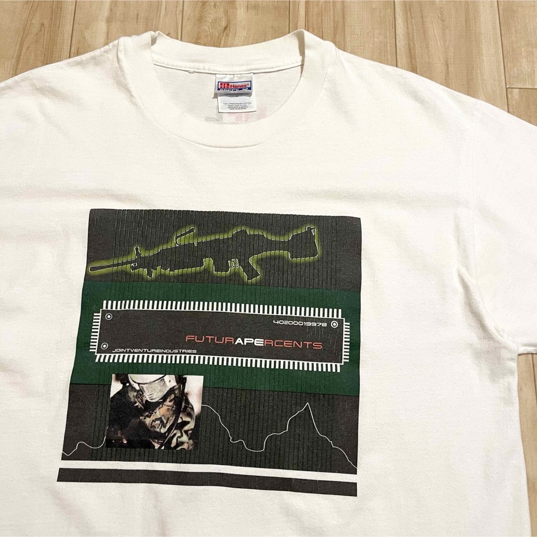 A BATHING APE(アベイシングエイプ)の激レア！1997s A BATHING APE “FUTURA” Tシャツ メンズのトップス(Tシャツ/カットソー(半袖/袖なし))の商品写真