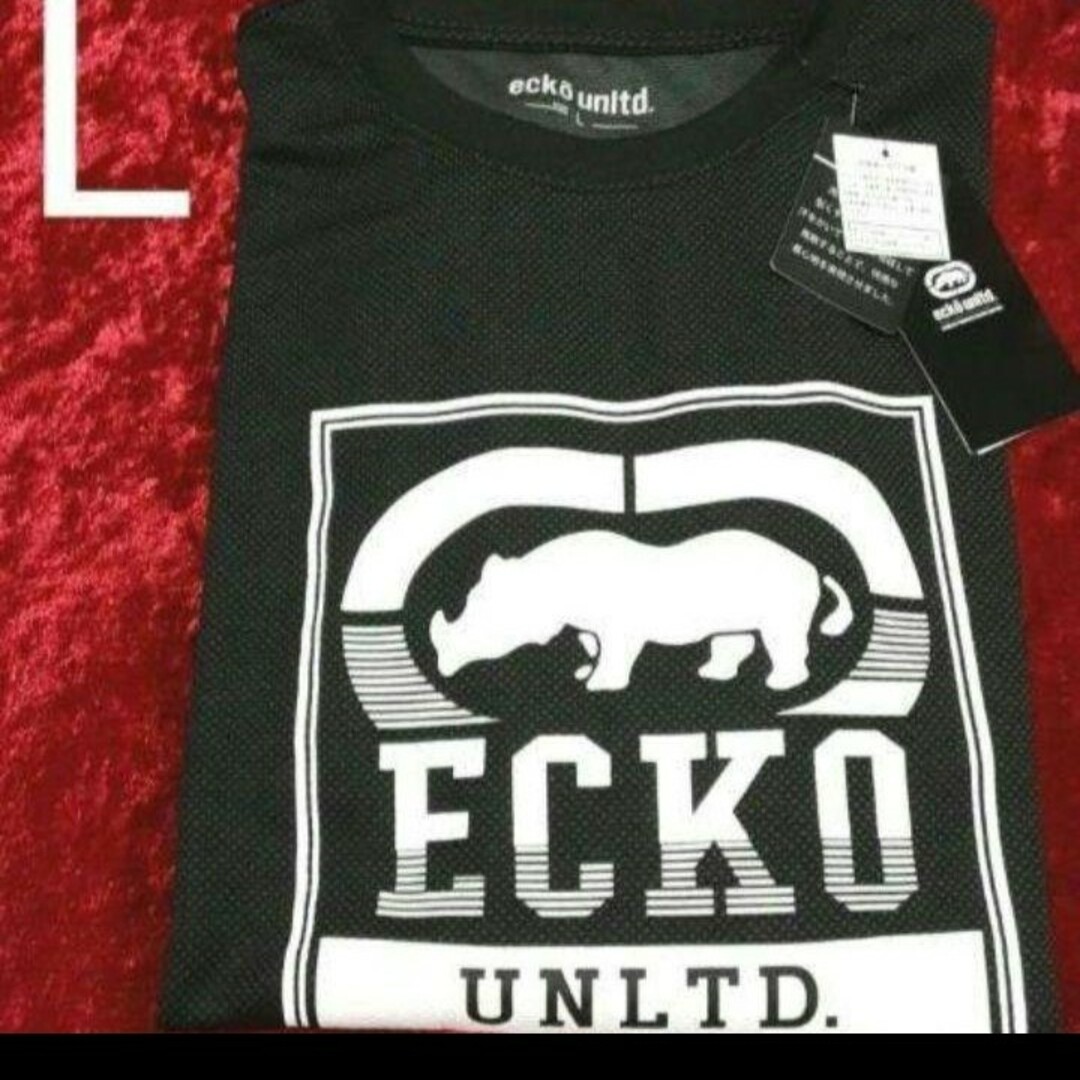 ECKŌ UNLTD（ECKO UNLTD）(エコーアンリミテッド)の新品 エコーアンリミテッド L メンズ 半袖 Tシャツ 吸水速乾 メンズのトップス(Tシャツ/カットソー(半袖/袖なし))の商品写真