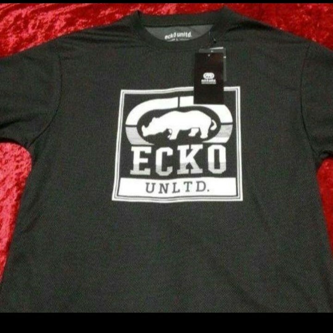 ECKŌ UNLTD（ECKO UNLTD）(エコーアンリミテッド)の新品 エコーアンリミテッド L メンズ 半袖 Tシャツ 吸水速乾 メンズのトップス(Tシャツ/カットソー(半袖/袖なし))の商品写真